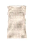 GAP Top  kaki / šedobiela