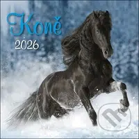 Nástěnný kalendář Koně 2026