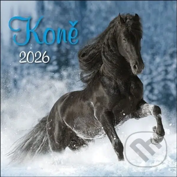 Nástěnný kalendář Koně 2026