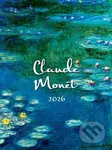 Nástenný kalendár Claude Monet 2026 (univerzálne kalendárium)