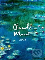 Nástenný kalendár Claude Monet 2026 (univerzálne kalendárium)