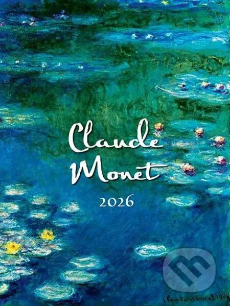 Nástenný kalendár Claude Monet 2026 (univerzálne kalendárium)