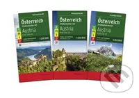 Rakúsko 1:250 000 Set 3 mapy