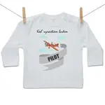 Boodyy Tričko s dlhým rukávom Keď vyrastiem budem pilot 98 (2-3 roky)