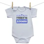 Boodyy Body s krátkym rukávom Vyrobený na Slovensku 86 (12-18 mesiacov)