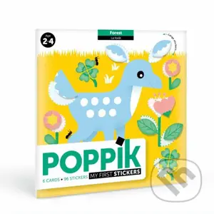 Moje prvé samolepky les