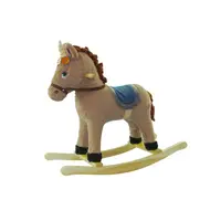 Jednorožec húpací s efektmi hnedý 74cm