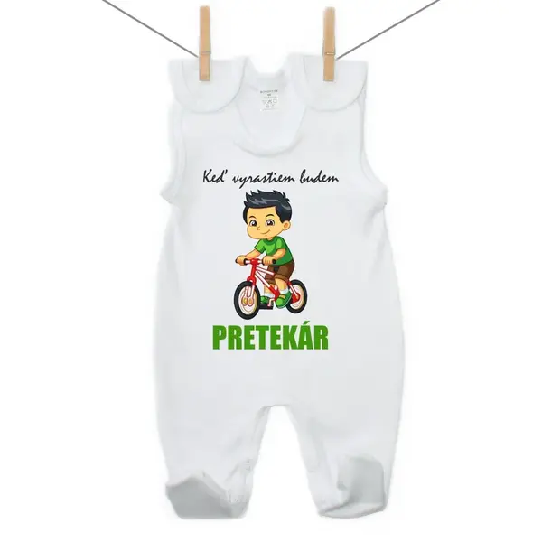 Boodyy Dupačky Keď vyrastiem budem pretekár 62 (2-4 mesiace)