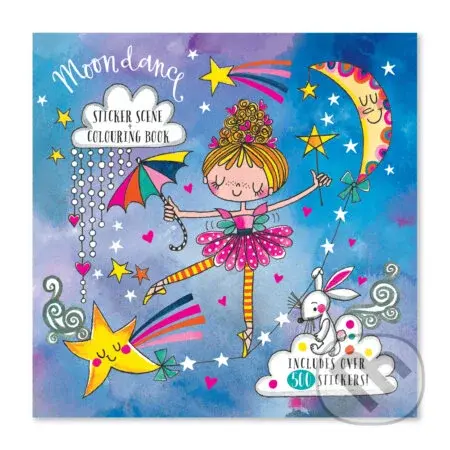 Set omaľovánky a nálepok - Moondance