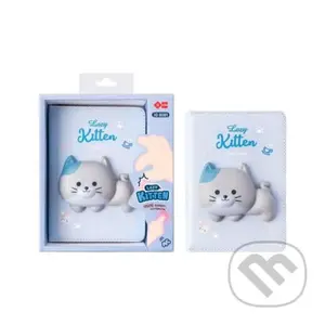 Squishy mini zápisník Kočka