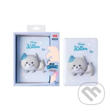 Squishy mini zápisník Kočka