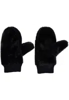 Teddy Gloves Gloves black