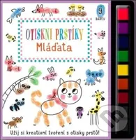 Otiskni prstíky: Mláďata (Užij si kreativní tvoření s otisky prstů!) - kniha z kategorie Kreslení