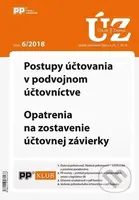 Úplné znenia zákonov 6/2018 (Postupy účtovania v podvojnom účtovníctve, Opatrenia na zostavenie účtovnej závierky)