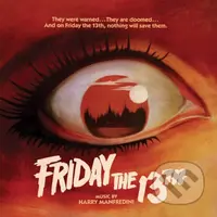 Harry Manfredini: Friday The 13Th LP (Silver with Black, Red and Metallic Gold Splatter)
