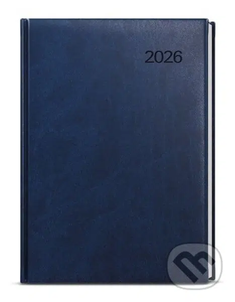 Denní diář 2026 Adam Vivella B6 modrá