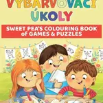 Hráškovy vybarvovací úkoly / Sweet Pea's colouring books of games & puzzles - kniha z kategorie Úkoly pro děti