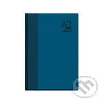 Denný diár VENETIA 2026 (tyrkysový) (12-mesačný, A5)