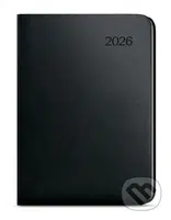 Týdenní diář 2026 Zoro Vivella A5 černá (verso)