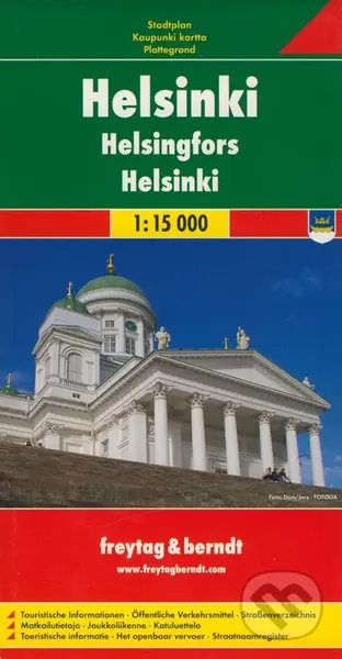 Helsinki 1:15 000 (Mapa mesta - platná do 2020)