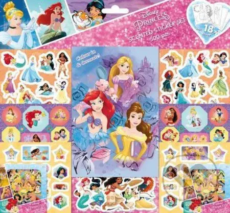 Princezny - Samolepky s vůní 500