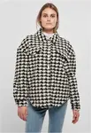 Women's Shirt AOP Sherpa Blackhoundstooth