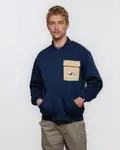 Husky Abomb M XXL, dark blue Pánský bavlněný bomber