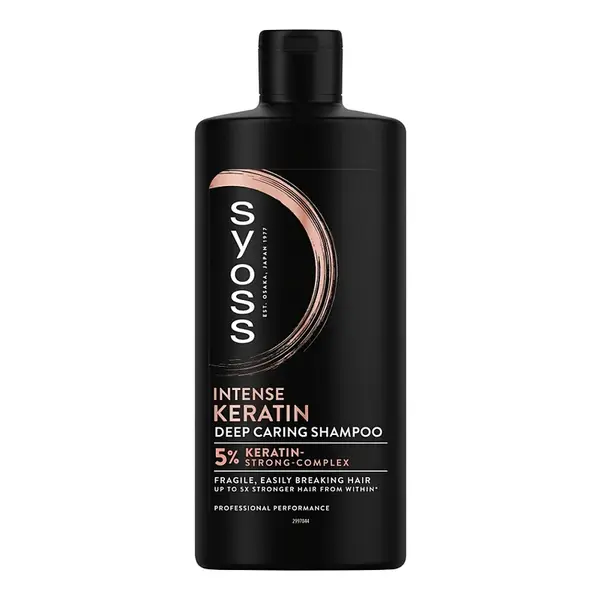 SYOSS Šampón na valsy Keratín Care 440 ml