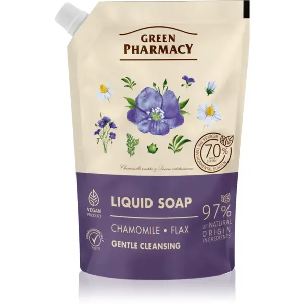 Green Pharmacy Chamomile Hand Soap tekuté mýdlo 460 ml