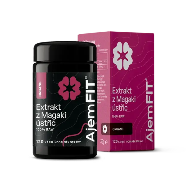 AjemFIT Extrakt z Ústřic Magaki - 120 kapslí