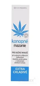 Konopné mazanie extra chladivé