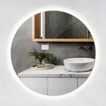 TULUP ZRCADLO Kulaté 80 cm LED 6500K