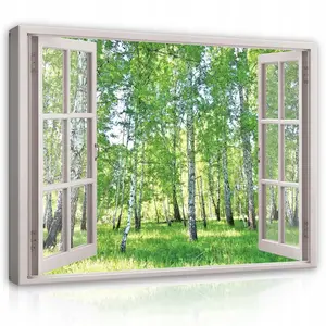 Wallarena OBRAZ na plátně: Les Příroda Moderní 80x60