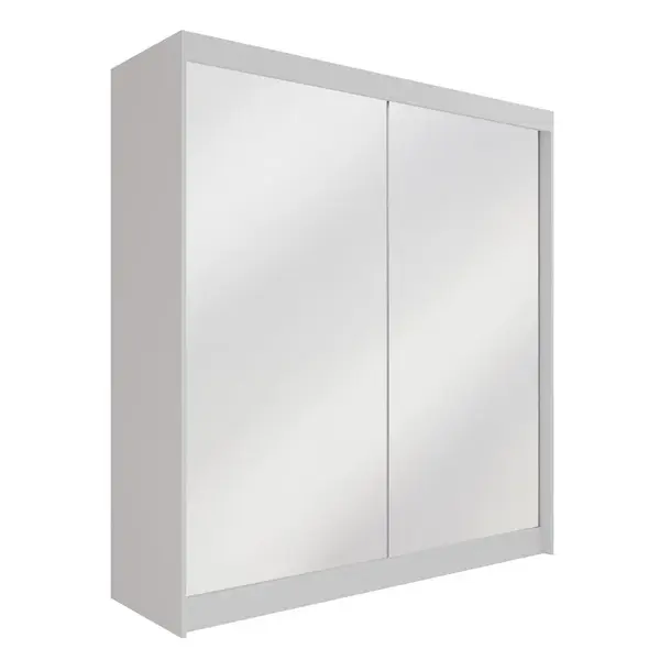 ALTDECOR ŠATNÍ SKŘÍŇ AMOHA – 200 cm – bílá