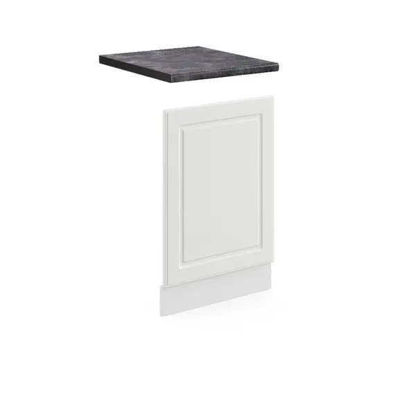 Vicco PŘEDNÍ PANEL R-Line Bílý venkovský dům 45 cm , PD Antracit