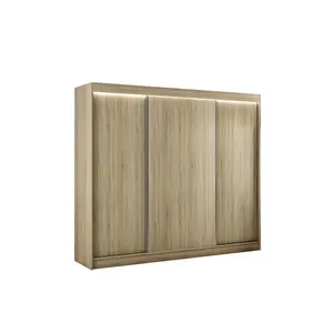 ALTDECOR ŠATNÍ SKŘÍŇ BEROG – 250 cm – Sonoma dub