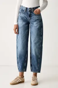 Karl Lagerfeld Jeans  džíny barrel dámské