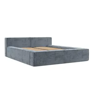 AltaBeds ČALOUNĚNÁ POSTEL CASTO 160/200 cm Světle modrá