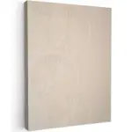 MuchoWow OBRAZ NA PLÁTNĚ Japandi - Béžová - Moderní 60x80 cm