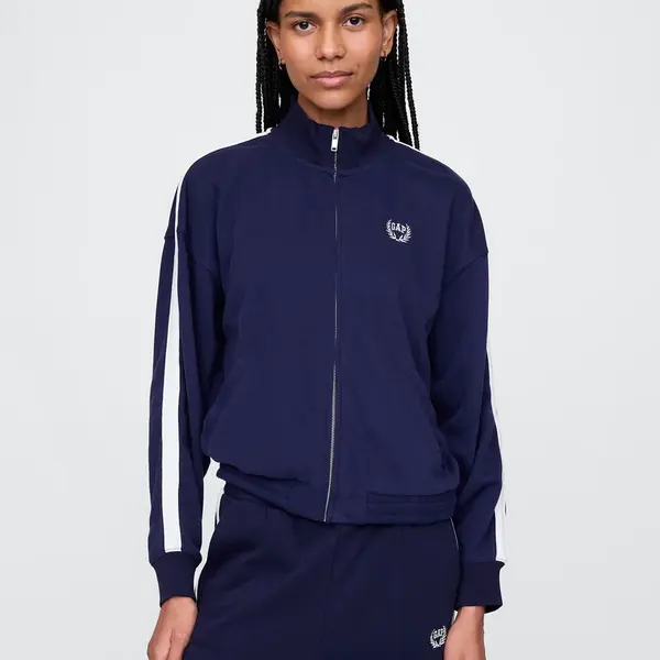 GAP Bavlněná bunda na zip Americana - Dámské