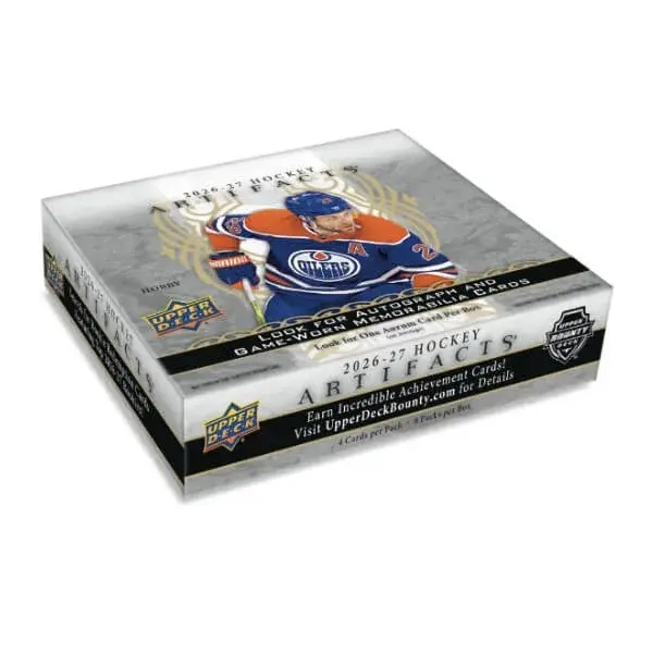 Upper Deck 2026–2027 Upper Deck Artifacts Hockey Hobby Box – hokejové karty NHL