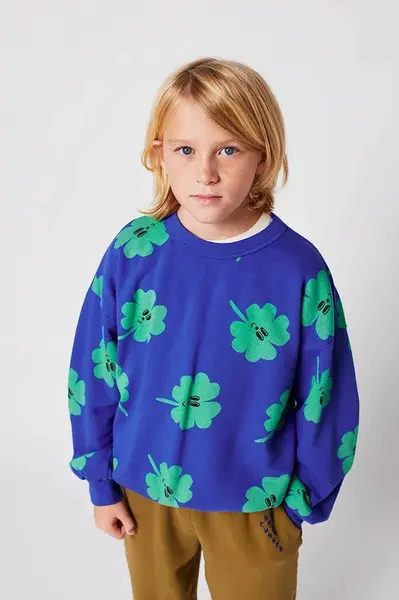 Bobo Choses  Detská bavlnená mikina  Lucky Clover