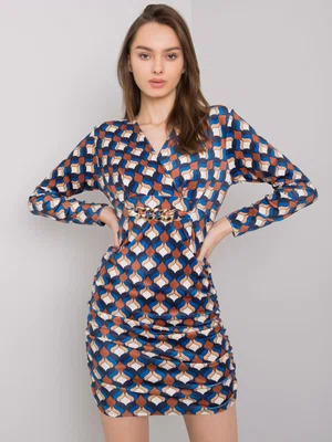 Dress-DHJ-SK-12695.26P-dark blue
