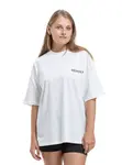Meatfly dámské tričko Vexey White / Echina | Bílá | Velikost S | 100% bavlna