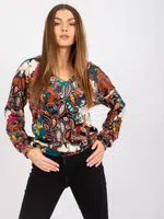Blouse-DHJ-BZ-6550-3.14P-brown