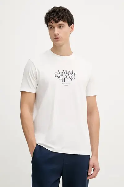 Armani Exchange  tričko pánské bavlněné