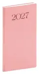Kapesní diář Biella 2027, růžový