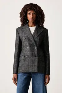 Weekend Max Mara  dvouřadé sako dámské vlněné WKDOCCHIO