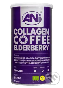 Kolagén Elderberry mletá káva plechovka