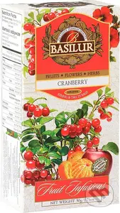 BASILUR Fruit Cranberry 25x2g